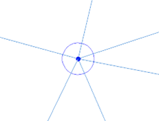 Figure 112. Correctly inserted Junction icon on the drawing