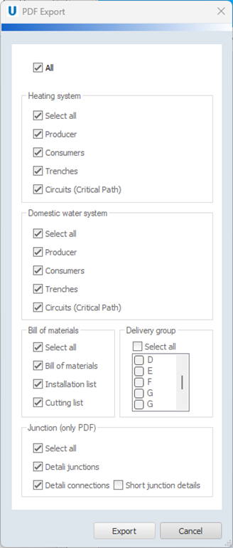 Figure 2. The Pricelist Window